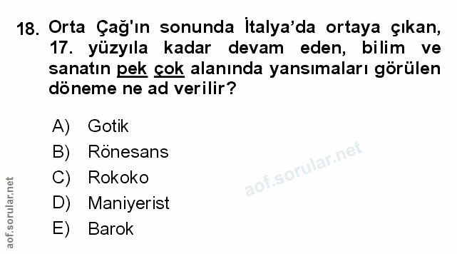 Soru 18