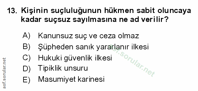 Soru 13