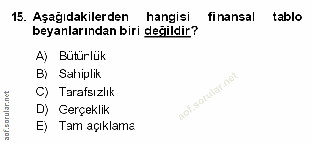 Soru 15