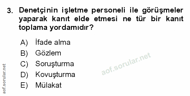 Soru 3