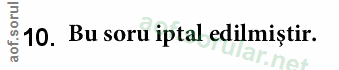 Soru 10