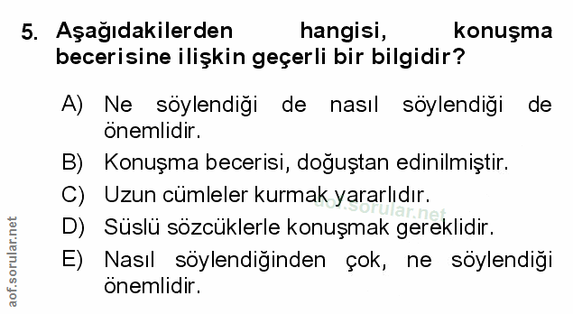 Soru 5