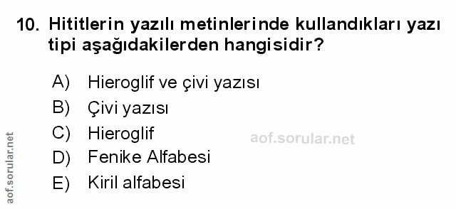 Soru 10