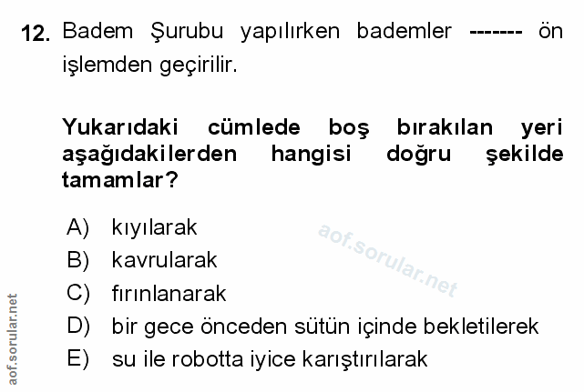 Soru 12