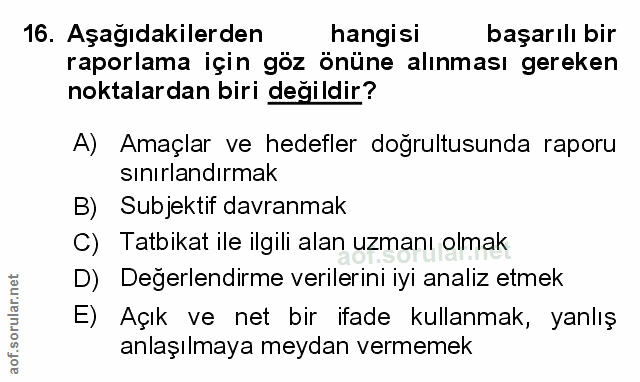 Soru 16