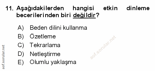 Soru 11