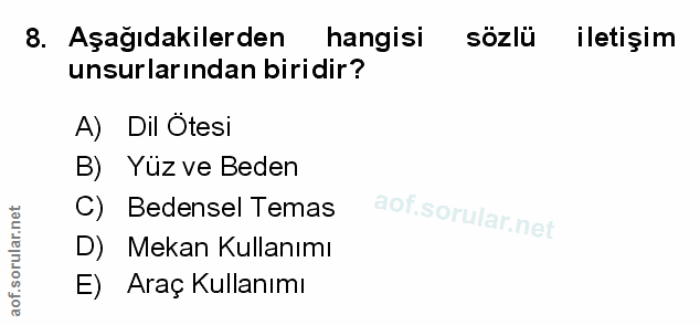 Soru 8