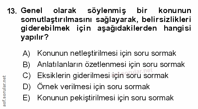 Soru 13
