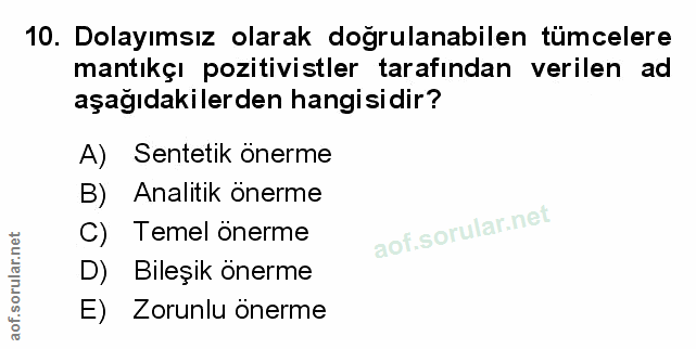 Soru 10