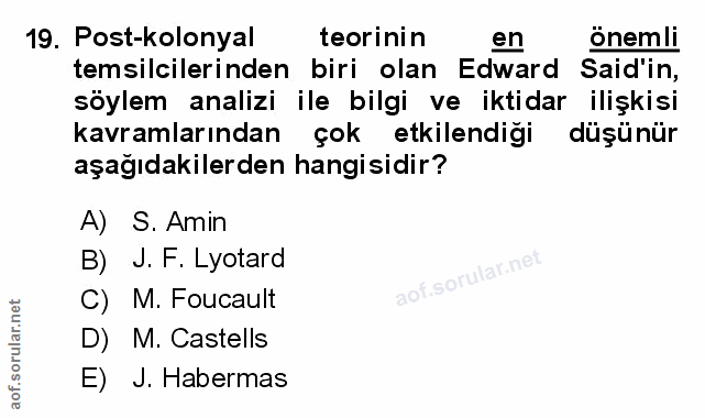 Soru 19