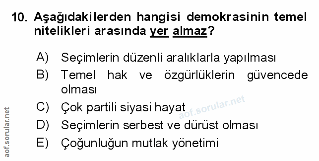 Soru 10