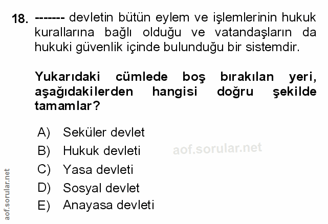 Soru 18