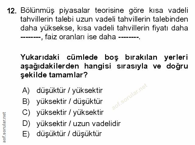 Soru 12