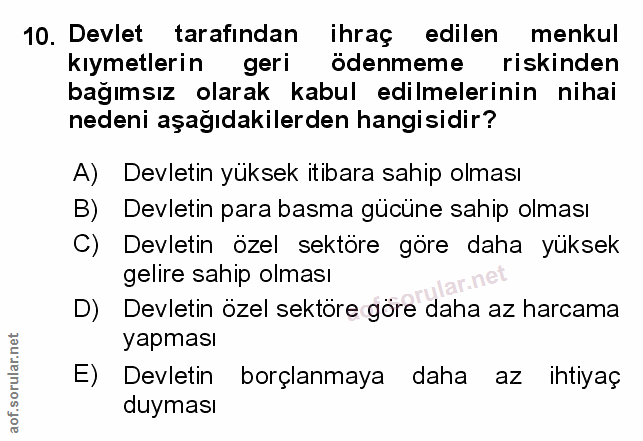 Soru 10