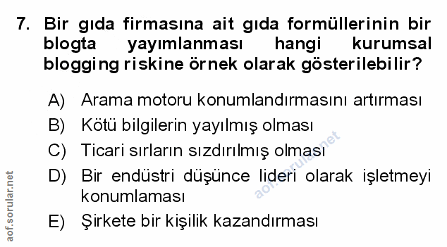Soru 7
