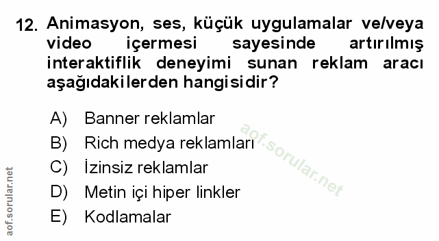Soru 12