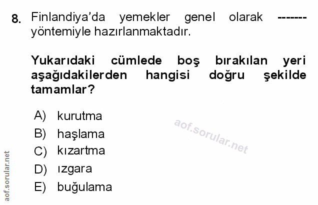 Soru 8