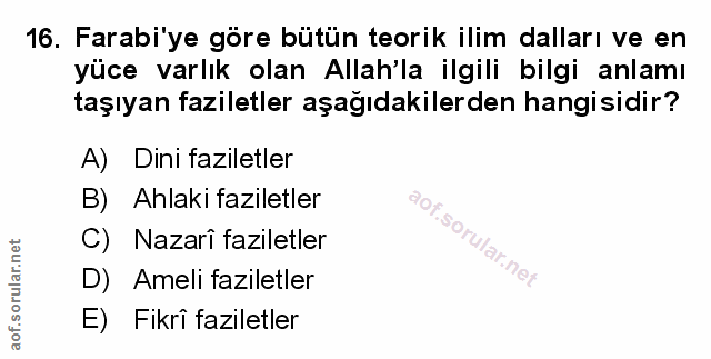 Soru 16