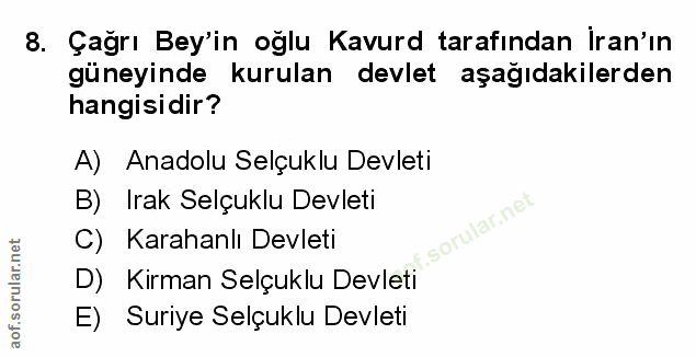 Soru 8