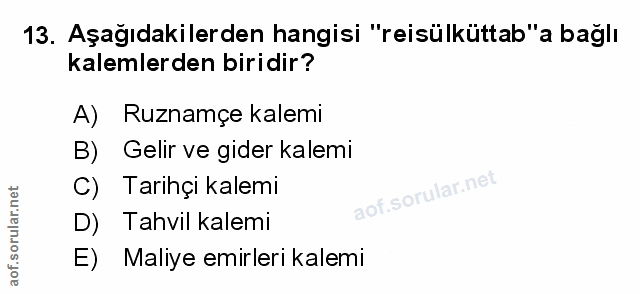 Soru 13