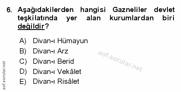 Soru 6
