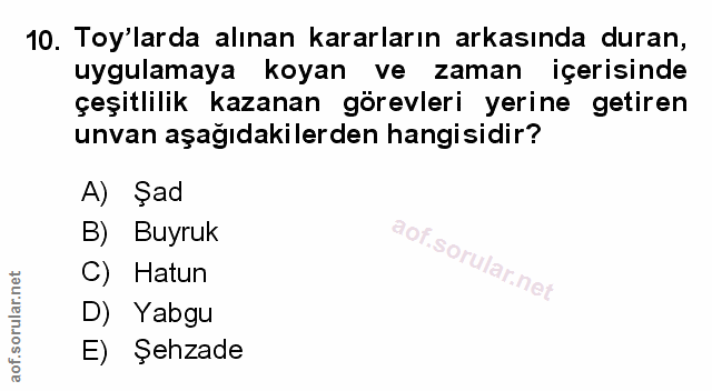 Soru 10