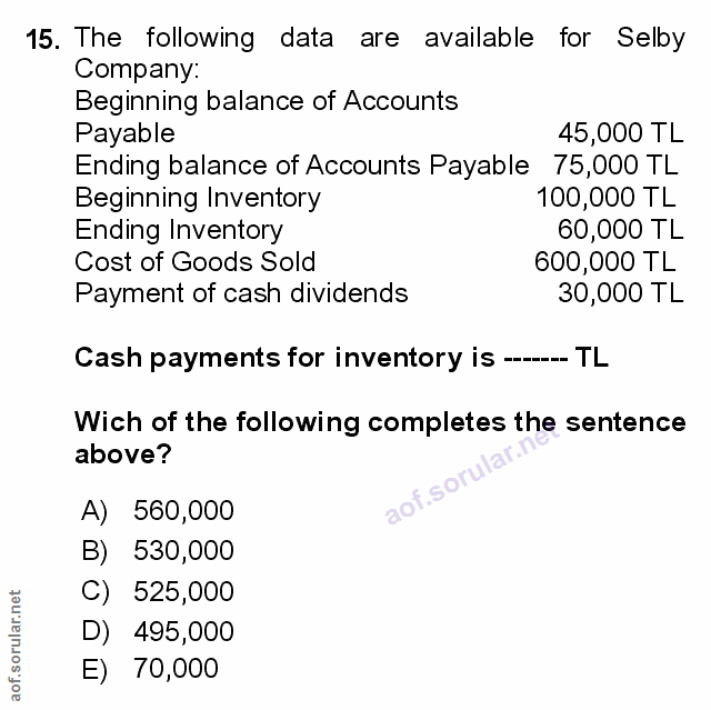 Soru 15