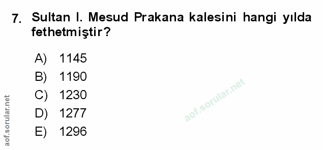 Soru 7