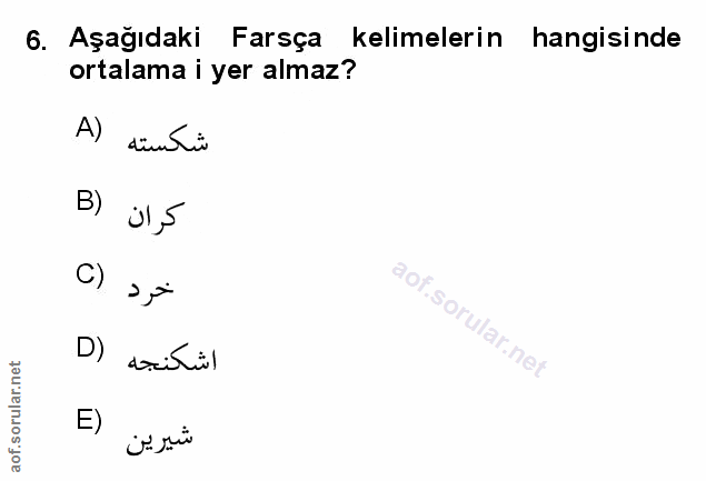 Soru 6