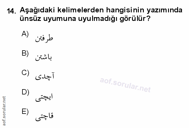 Soru 14