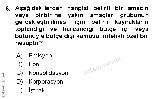 Soru 8