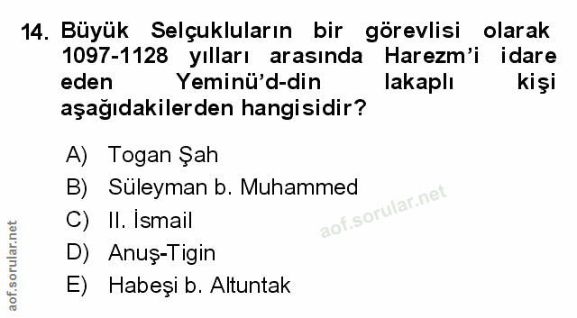 Soru 14