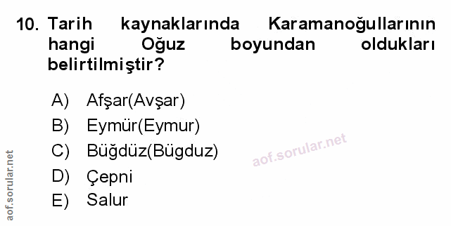Soru 10