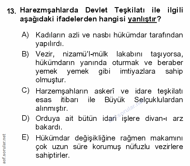 Soru 13