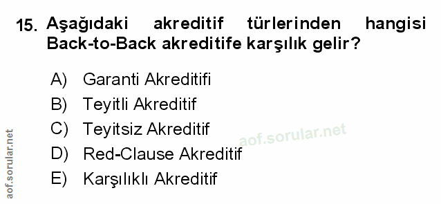 Soru 15
