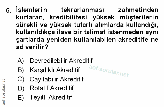 Soru 6