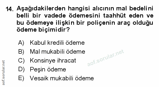 Soru 14