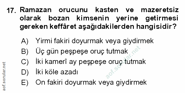Soru 17