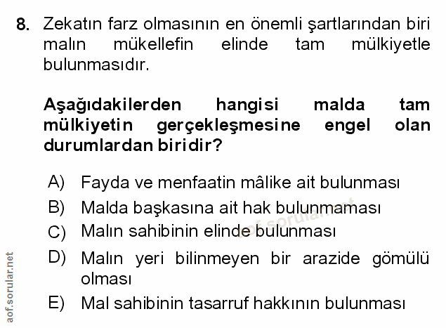 Soru 8