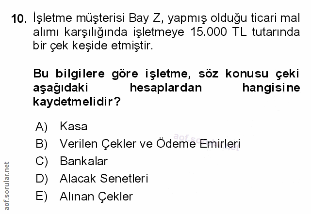 Soru 10
