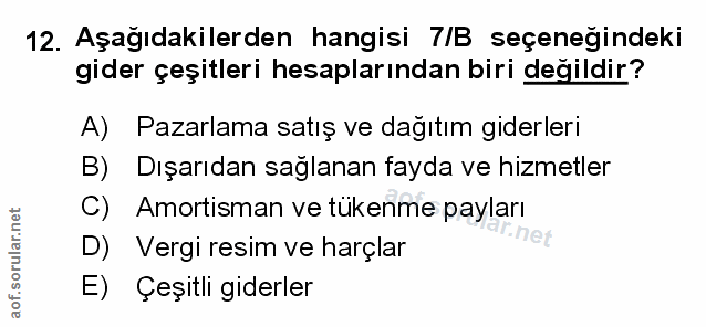 Soru 12