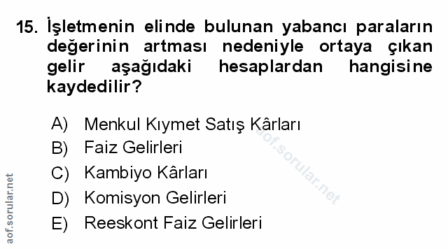 Soru 15