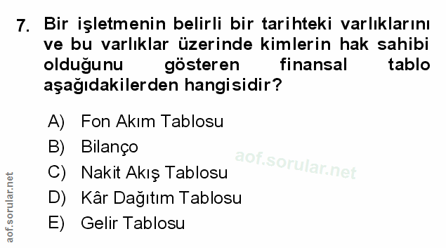 Soru 7
