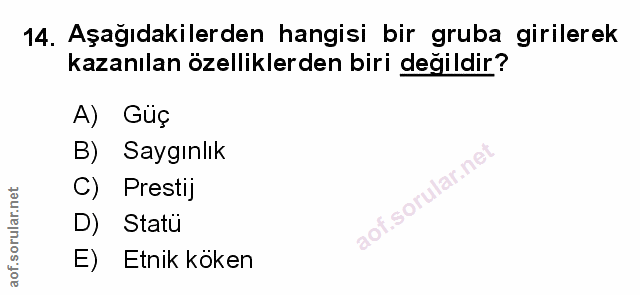 Soru 14