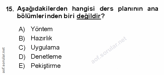 Soru 15