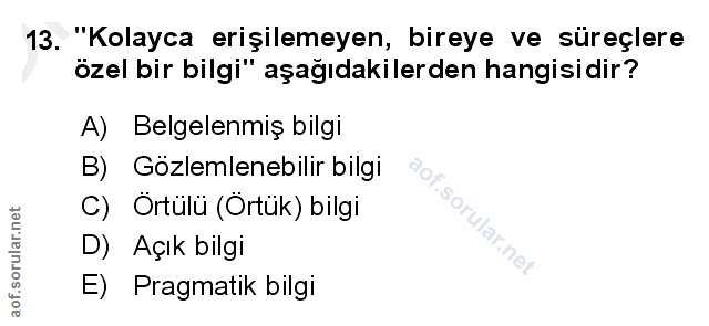 Soru 13