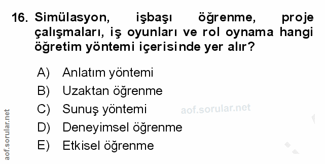 Soru 16