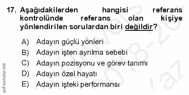 Soru 17
