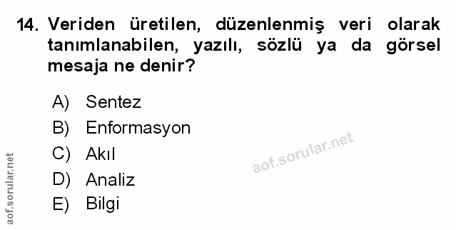 Soru 14