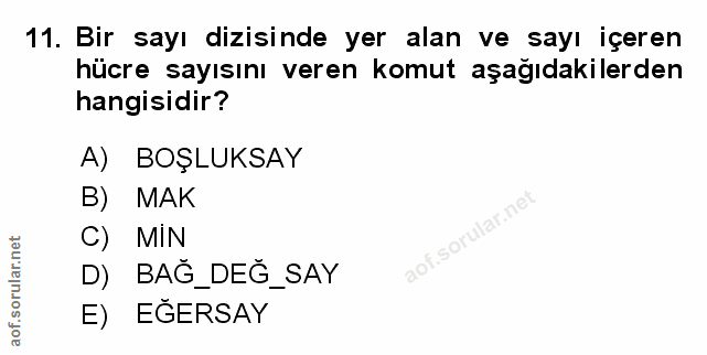 Soru 11